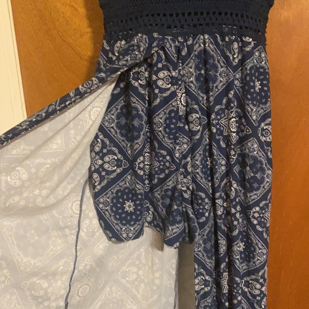 No boundaries high low dress